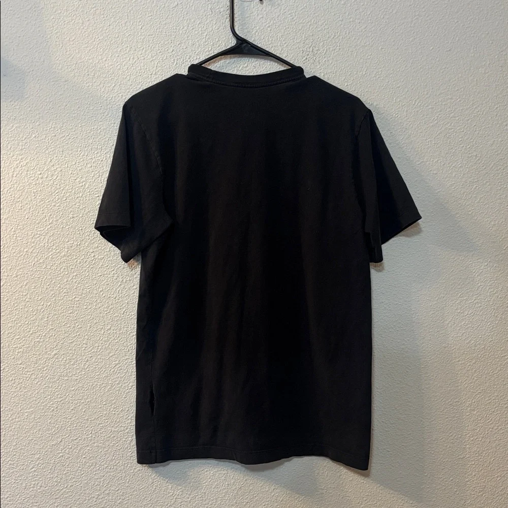 Jordan Black Tee with Gold Graphic